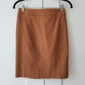 Thick Brown Pencil Skirt